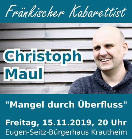Kabarett mit Christoph Maul